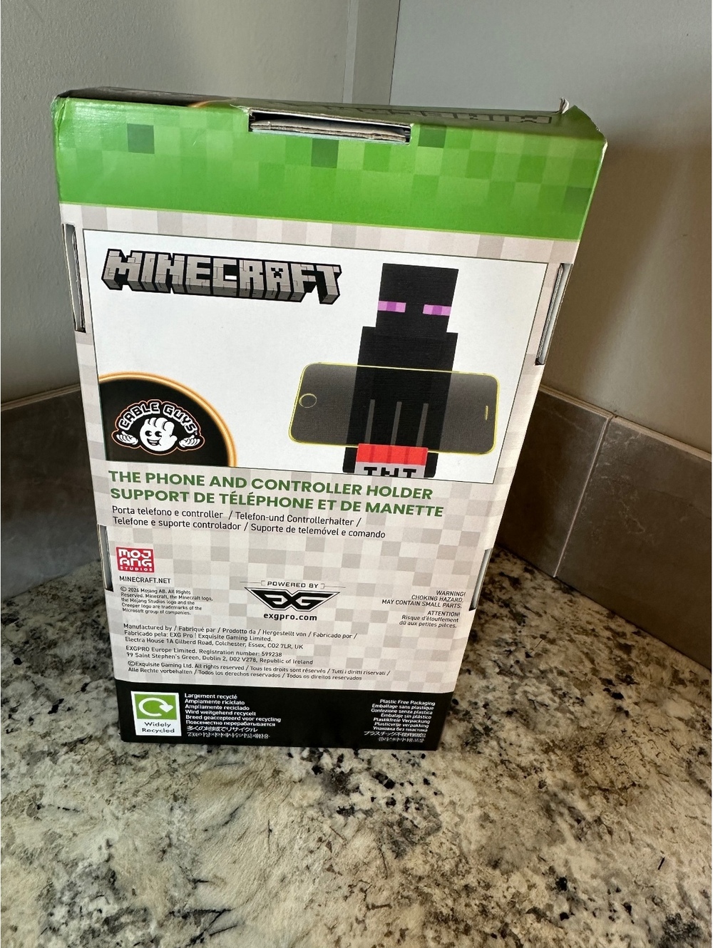 Minecraft Enderman Phone & Controller Holder - Picture 4 of 6